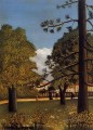 view of parc de montsouris 1895 Henri Rousseau Post Impressionism Naive Primitivism